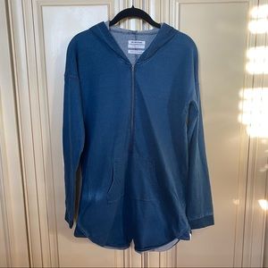 One teaspoon zip up hoodie short onesie